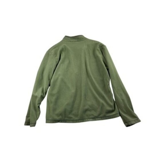 Free Country XL Green Fleece Pullover Long Sleeve - Picture 3 of 5